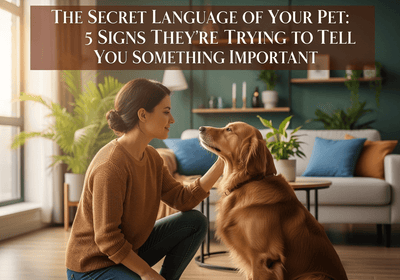 The Secret Language of Your Pet: 5 Signs They're Trying to Tell You Something Important