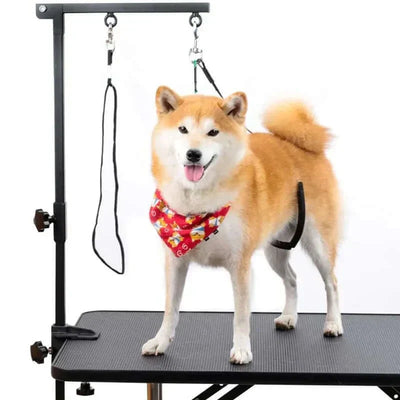  Foldable Pets Grooming Bracket Adjustable Steel Suspender Arm Support.