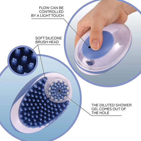 Massage Gloves Brush Soft Safety