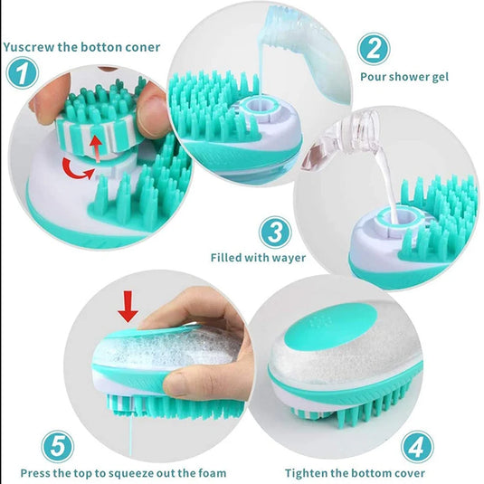 Massage Gloves Brush Soft Safety