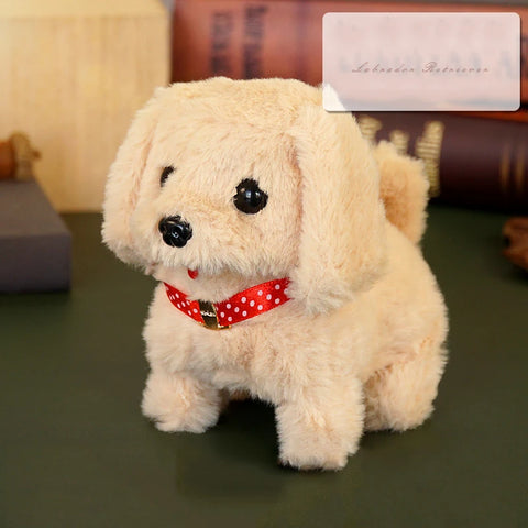 Realisti Robot Puppy Dog Robot Like Real Plush Simulation Smart Dog Children Toy Electric Robot Pet Doll Toddler Christmas Gift