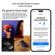 Apple-Ready Smart GPS Tracker: Never Lose Keys, Pets, or Luggage Again!