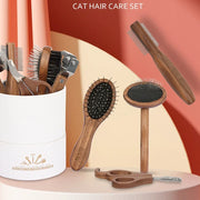 Wood Pet Grooming Kit & Natural Nail Care