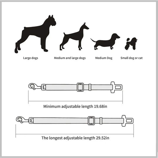 Premium Pet Safety Car Belt