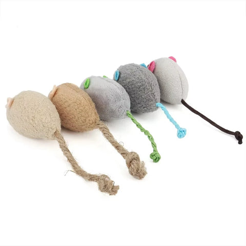 Catnip Mouse Toy Set 3-10 Pcs