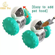 Dog Treat Toy Interactive Tumbler Robot Slow Food Feeder Puppy Cat Snack Treat Dispenser Dog Supplies
