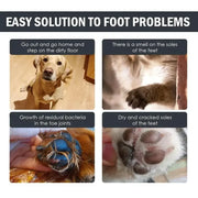 Premium Pet Paw Cleaner Foam - No-Rinse Organic Cleanser with Silicone Brush