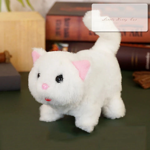 Realisti Robot Puppy Dog Robot Like Real Plush Simulation Smart Dog Children Toy Electric Robot Pet Doll Toddler Christmas Gift