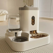 Xiaomi Automatic Cat Feeder and Water Dispenser with tilted design for easy access.