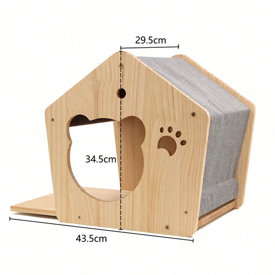 Premium Wall-Mounted Cat Climbing Shelves Set
