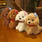 Realisti Robot Puppy Dog Robot Like Real Plush Simulation Smart Dog Children Toy Electric Robot Pet Doll Toddler Christmas Gift