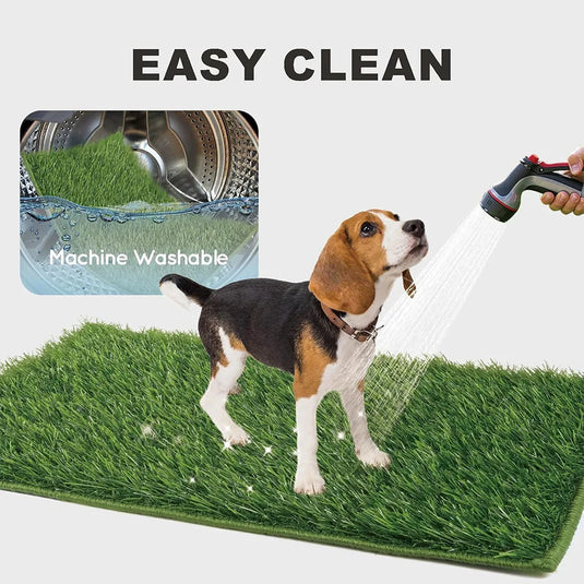 Odor-Resistant Artificial Grass Potty Pad