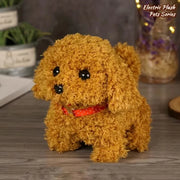 Realisti Robot Puppy Dog Robot Like Real Plush Simulation Smart Dog Children Toy Electric Robot Pet Doll Toddler Christmas Gift