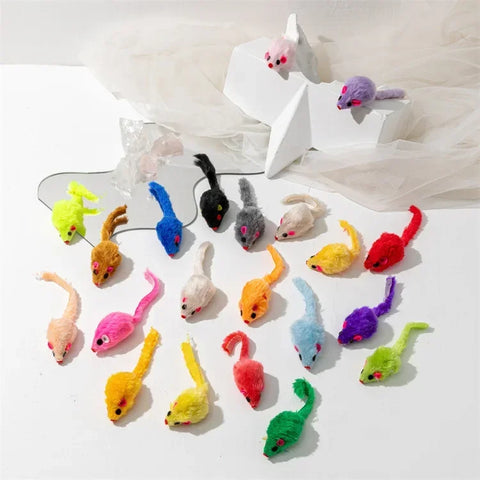 Catnip Mouse Toy Set 3-10 Pcs