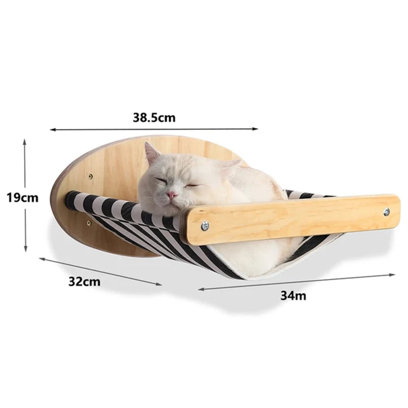Load image into Gallery viewer, Premium Wall-Mounted Cat Climbing Shelves Set
