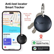 Apple-Ready Smart GPS Tracker: Never Lose Keys, Pets, or Luggage Again!