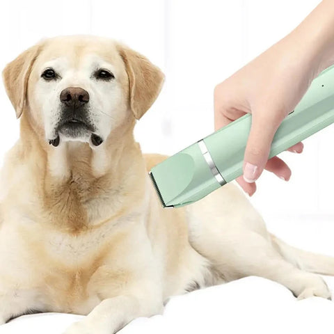 Quiet & Versatile 4-in-1 Paw Trimmer & Nail Grinder Pet Grooming Kit