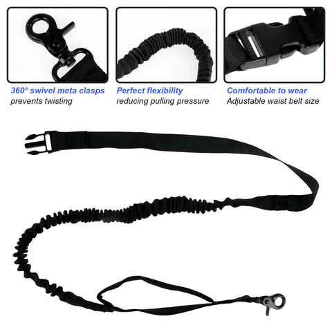 Reflective Hands-Free Dog Leash
