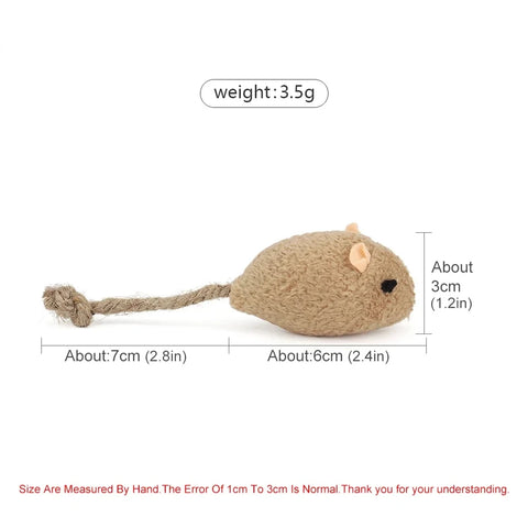 Catnip Mouse Toy Set 3-10 Pcs